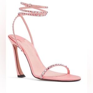 Piferi Fade 100MM Crystal Satin Sandals